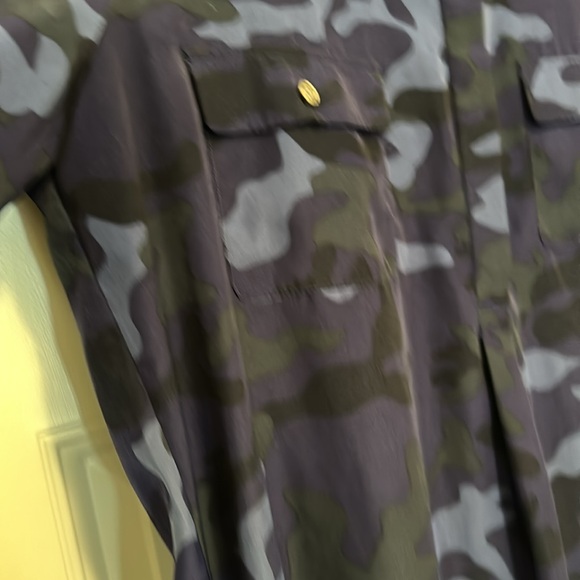 GAP NAVY FATIGUE print Tunic Dress - Picture 6 of 8